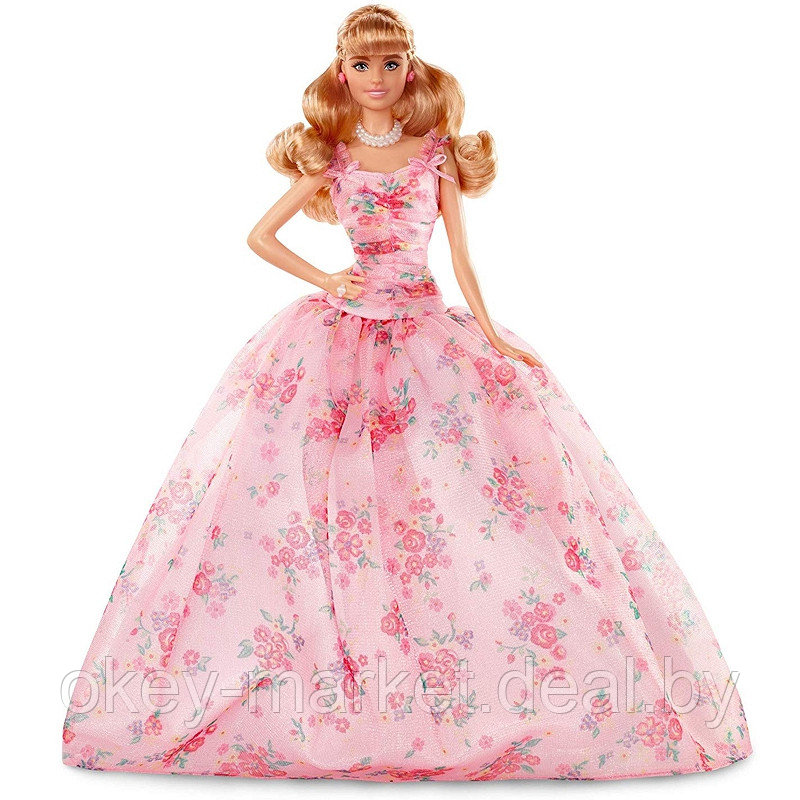 Кукла Barbie Коллекционная Пожелания ко дню рождения FXC76 - фото 1 - id-p137053041