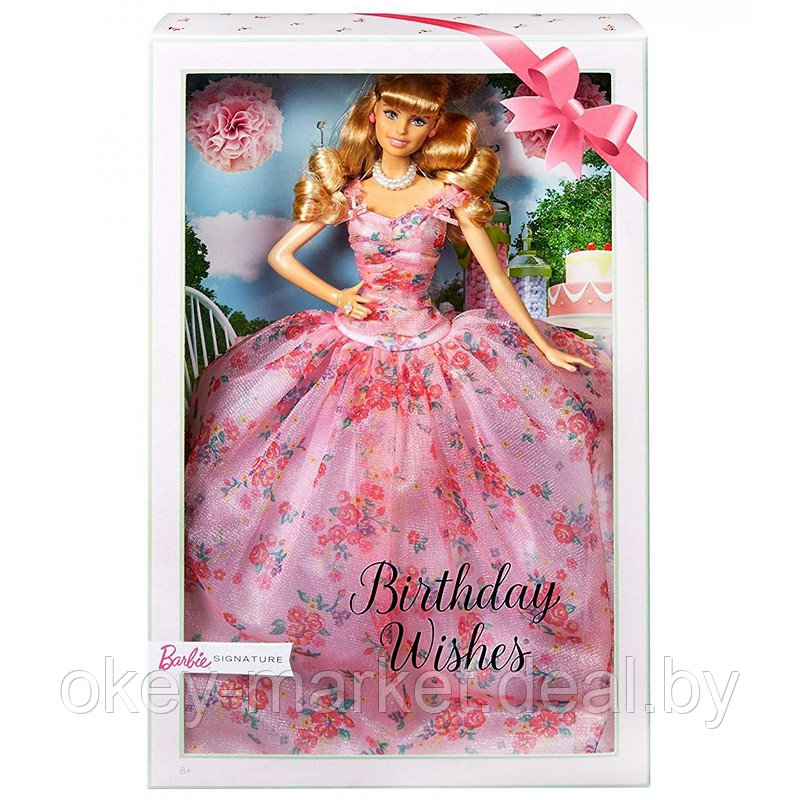 Кукла Barbie Коллекционная Пожелания ко дню рождения FXC76 - фото 7 - id-p137053041