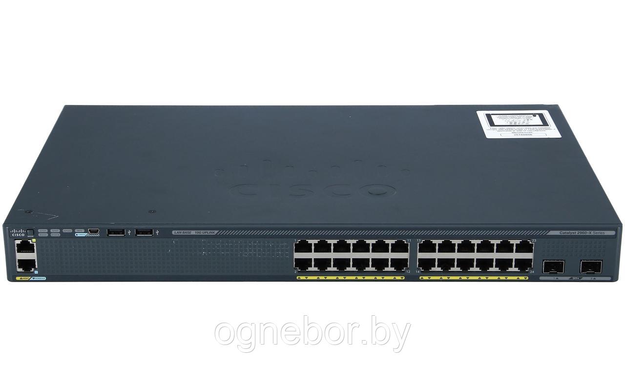 WS-C2960X-24PS-L Коммутатор с PoE