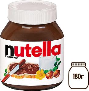 Шоколадная Паста Nutella» ореховая, 180г.