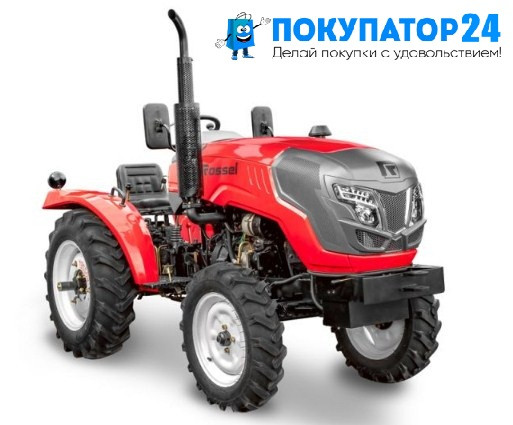 Мини-трактор Rossel RT-242D (24 л.с, объем 1700 см3, дизель, 540 об/мин, расход 0,6 - 1,2 л/час), фото 1