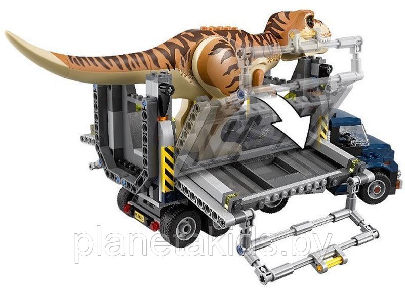 Конструктор «Транспорт для перевозки Ти-Рекса», 631 дет., Мир Юрского периода Jurassic World 69003,аналог Лего - фото 2 - id-p137062002