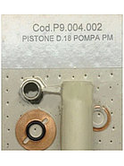 Ремкомплект керамической втулки поршня серий LJ, PM | Mazzoni | 18мм, фото 2