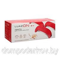 Лампа для гель-лака LuazON LUF-05, LED, 9 Вт, USB, компактная, 3 диода, красная, фото 6