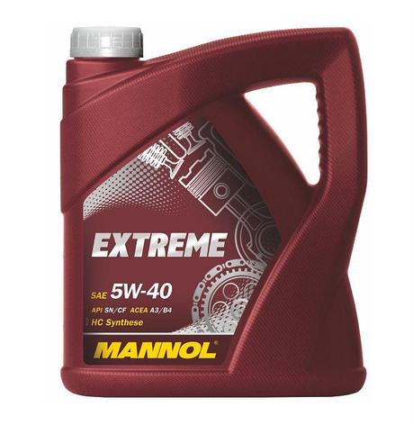 Моторное масло MANNOL MN7915-5 Extreme 5W-40 SN/CH-4 ESTER 5л, фото 2