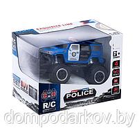 Джип радиоуправляемый «Полиция», работает от батареек, МИКС, фото 5