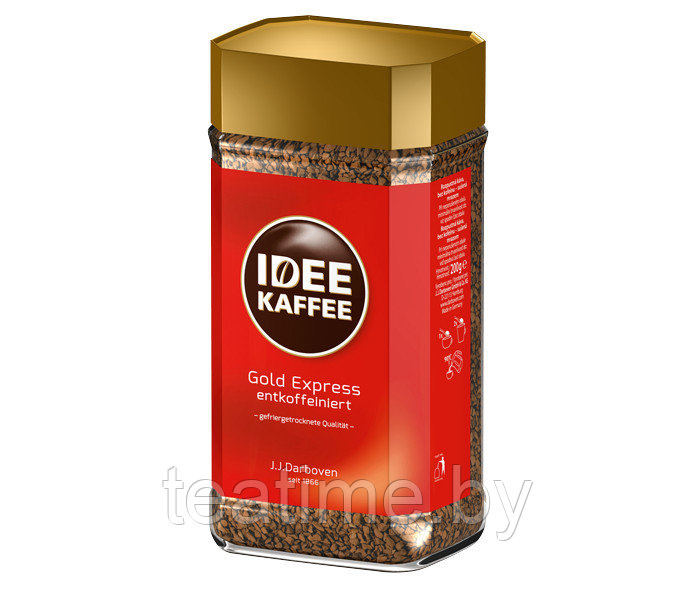 Idee Kaffee Gold Express кофе 200 г. без Кофеина Арабика - фото 1 - id-p137084191