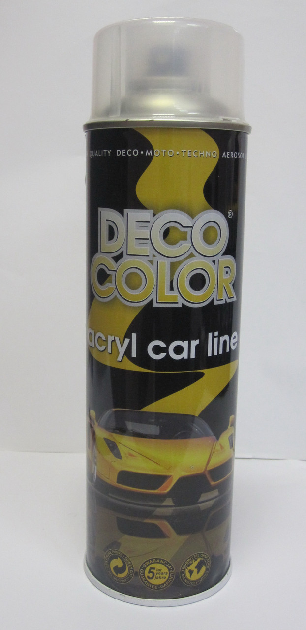 DECO COLOR 23545 MEGABAMP Краска для бампера черная матовая 500мл - фото 1 - id-p55408910