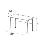 Стол компьютерный ДОМУС Старк-2 (серый/металл графит), фото 4