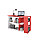 Стол компьютерный ДОМУС СТР08 правый (белый/красный), фото 3