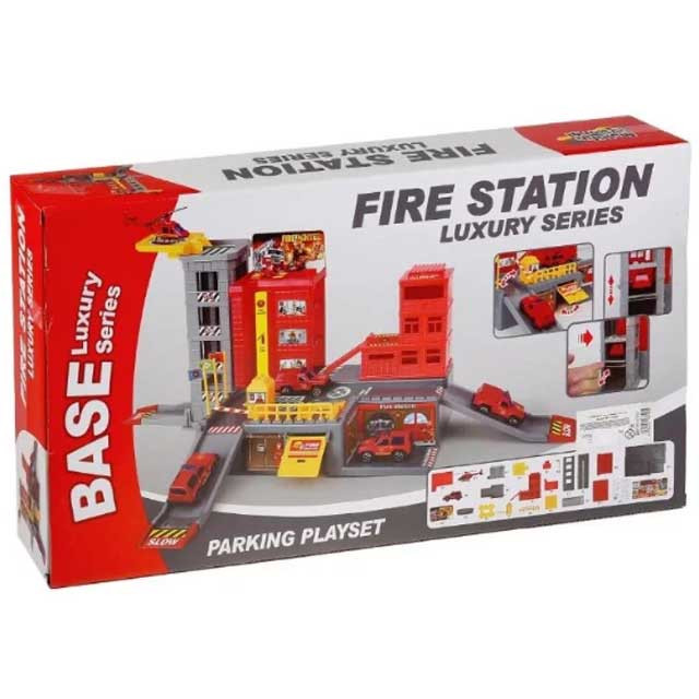 Игровой набор с машинками Пожарная часть 92814 - фото 2 - id-p137087530