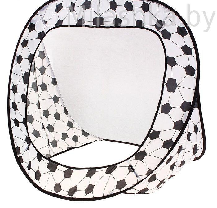 Игровая палатка "Ворота", цвет черно-белый - фото 1 - id-p137089076