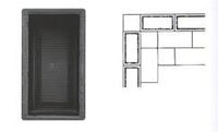 КИРПИЧ ГОТИКА ШАГРЕНЬ (10/4) форма для изготовления тротуарной плитки