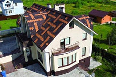 Shinglas (Шинглас), Коллекция: Финская черепица, Цвет: Красный, фото 3
