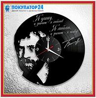 Оригинальные часы из виниловых пластинок "В.Высоцкий" №6