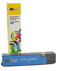 Картридж 971XL/ CN626AE (для HP OfficeJet Pro X451/ X476/ X551/ X576) Hi-Black, голубой