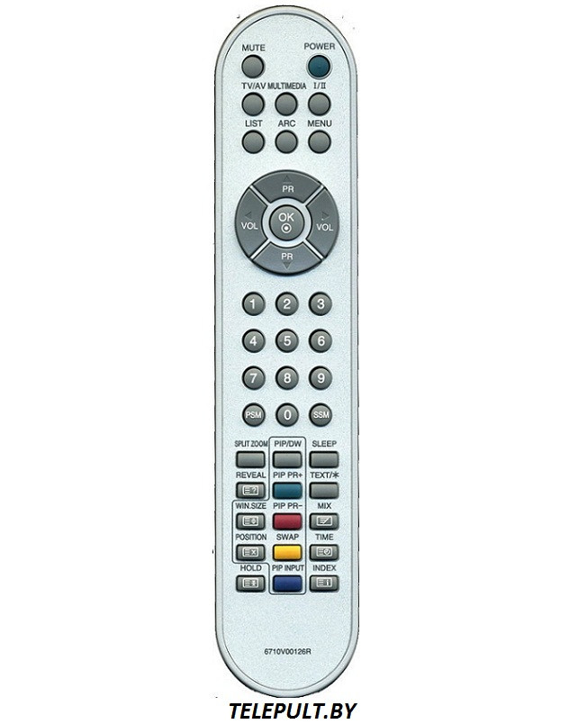 Пульт LG 6710V00126R