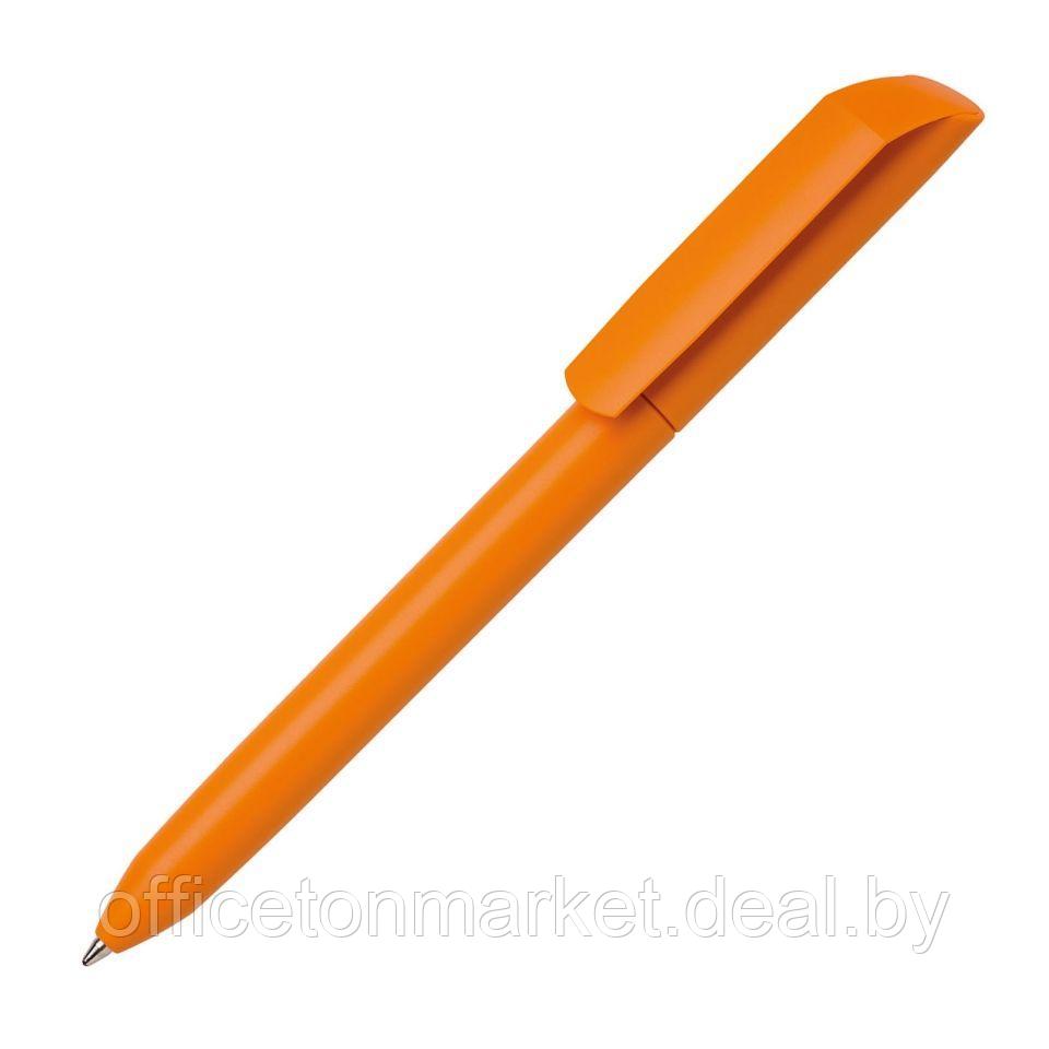 Ручка шариковая автоматическая "Flow Pure MATT B", 1.0 мм, оранжевый, стерж. синий - фото 1 - id-p137125006