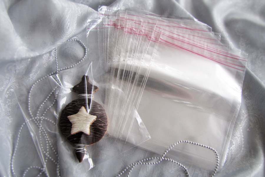 Пакет для пряников/печенья с клейкой лентой 150х150 мм, 100шт/уп. - фото 1 - id-p137141182
