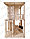 201 Конструктор ТМ "Polly" «Кукольный домик «Фантазия» с мебелью, натуральное дерево, куклы до 30 см, фото 3