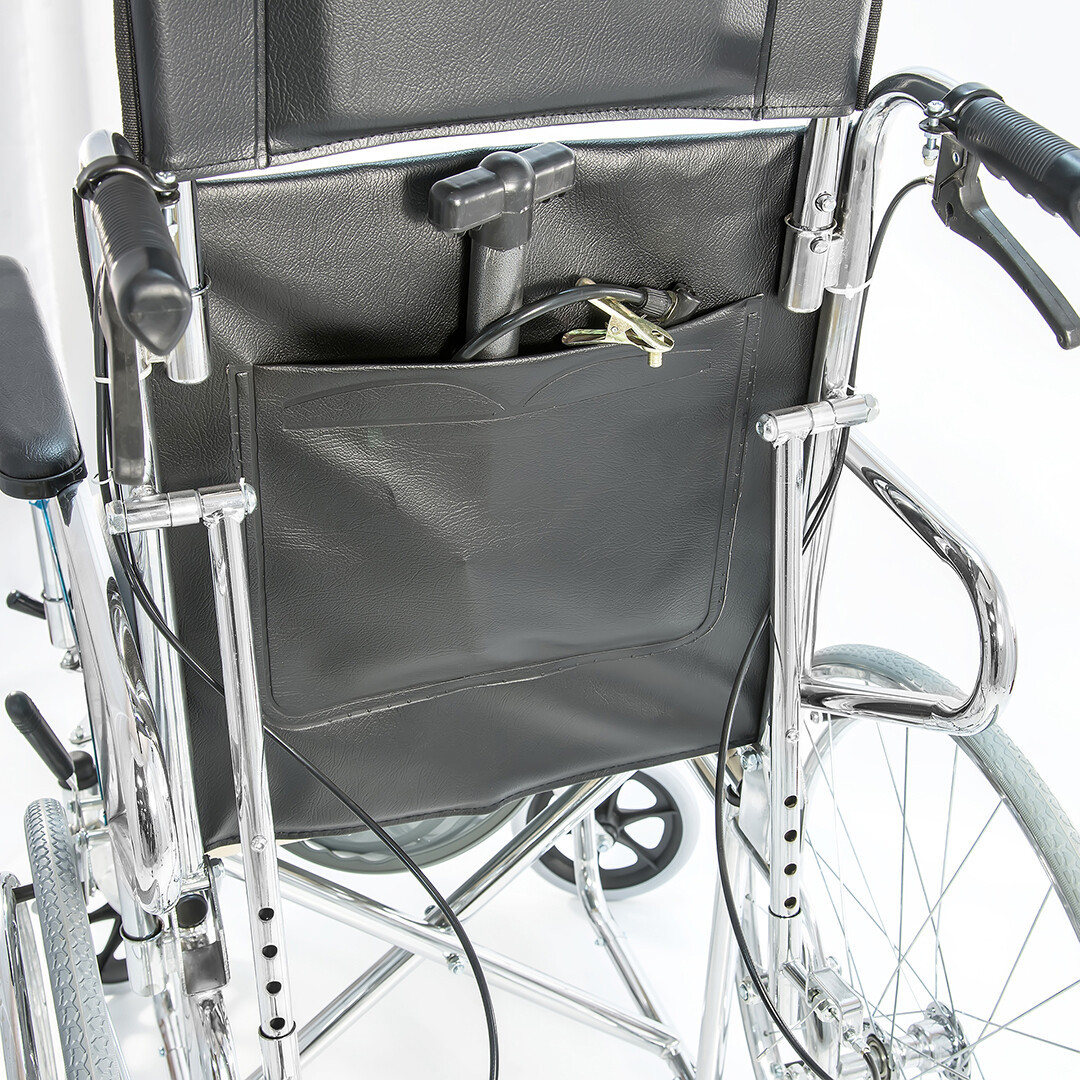Кресло-коляска инвалидная Оптим FS609GC с санитарным устройством - фото 5 - id-p137143544