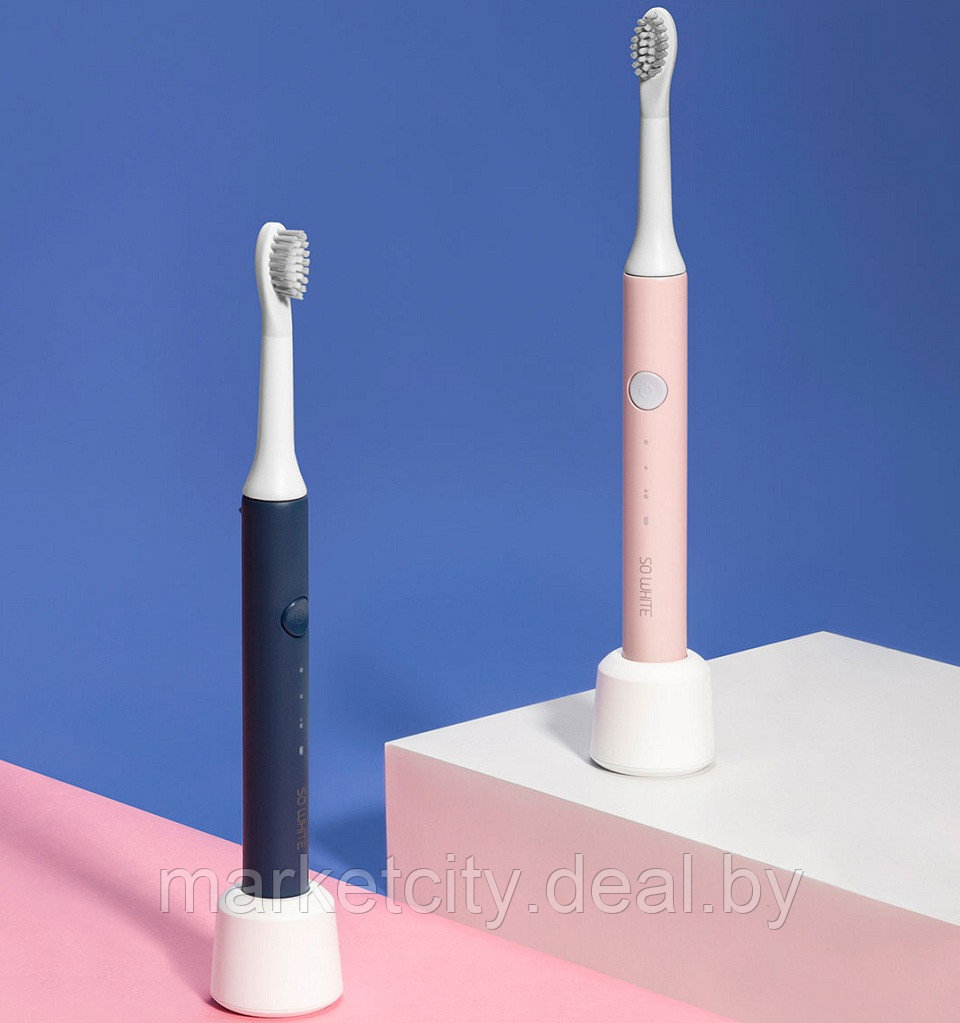 Электрическая зубная щетка Xiaomi Soocas EX3 Sonic Electronic Toothbrush Pink - фото 4 - id-p137165695