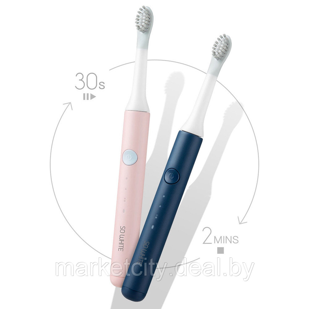 Электрическая зубная щетка Xiaomi Soocas EX3 Sonic Electronic Toothbrush Pink - фото 6 - id-p137165695