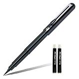 Кисть-ручка "Pocket Brush XGFKP" +2 картриджа, черный, блистер, фото 2
