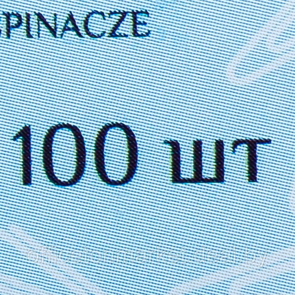 Скрепки цветные треугольные "Бугинком", 25 мм, 100 шт, ассорти - фото 5 - id-p137133004