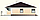 Проект одноэтажного дома с гаражом. Проекты домов и коттеджей в Гомеле., фото 5