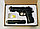 Пистолет Beretta металлический затвор С.18+  пневматический на пульках, фото 3