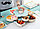 Поднос-органайзер/менажница  вращающийся 2 уровня "Лепесток" для конфет, снеков, сухофруктов Flower Candy Box, фото 3