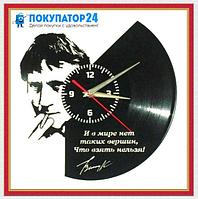 Оригинальные часы из виниловых пластинок "Высоцкий " №4, фото 1