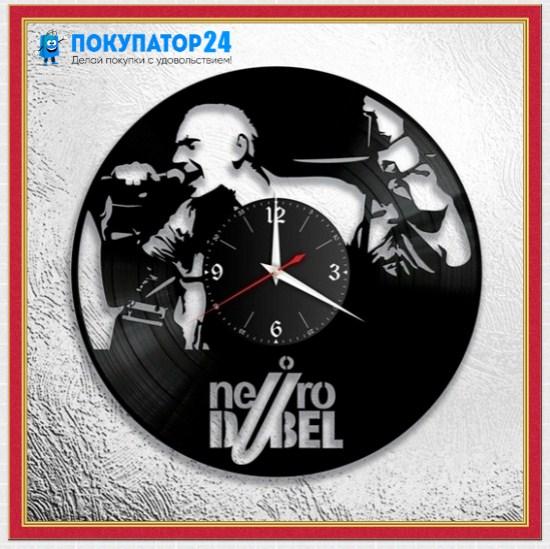 Оригинальные часы из виниловых пластинок "Нейро Дюбель" А.Кулинкович, фото 1