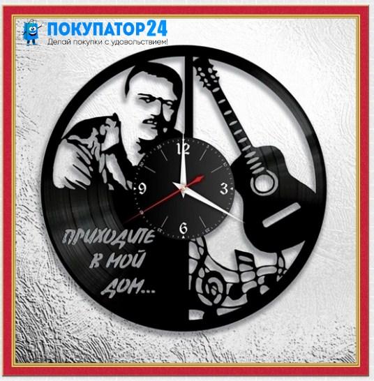 Оригинальные часы из виниловых пластинок "Михаил Круг"