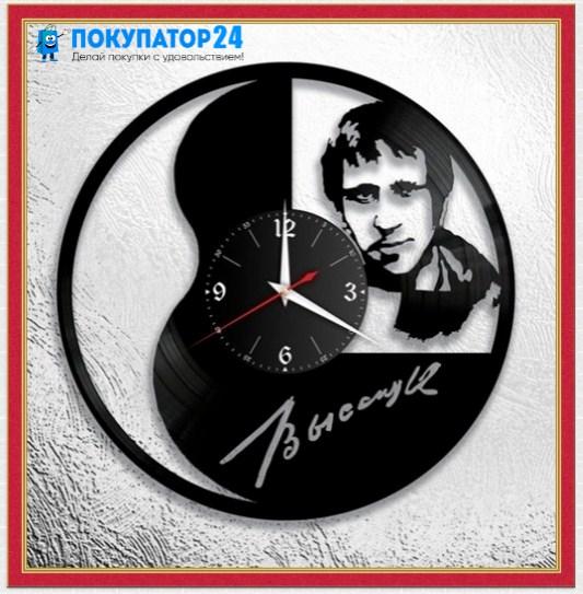 Оригинальные часы из виниловых пластинок "В.Высоцкий" №5