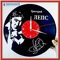Оригинальные часы из виниловых пластинок "Григорий ЛЕПС"  № 2, фото 1