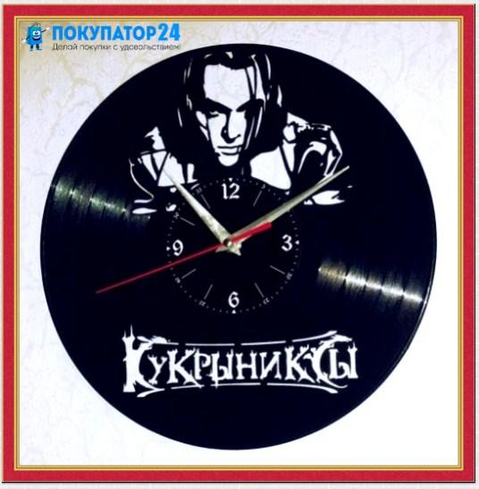 Оригинальные часы из виниловых пластинок "Кукрыниксы" № 2, фото 1