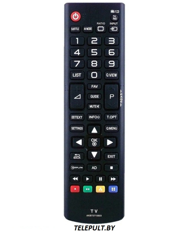 Пульт LG AKB73715603