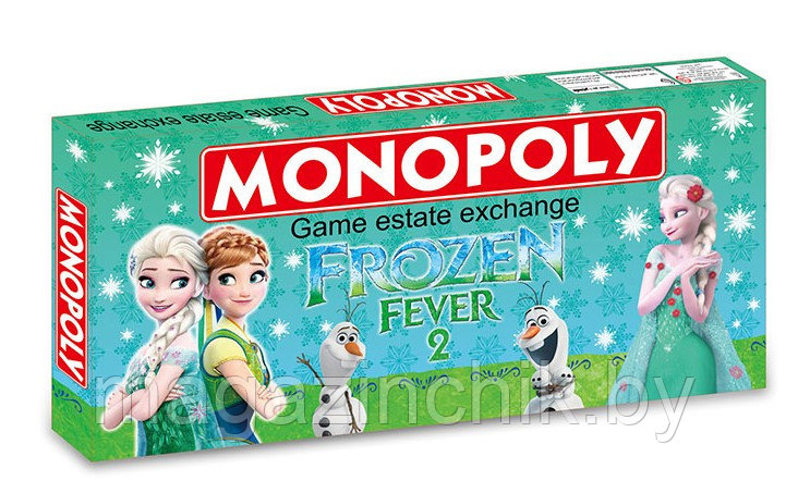 Развивающая игра Монополия Frozen 2020-5 - фото 1 - id-p137201563