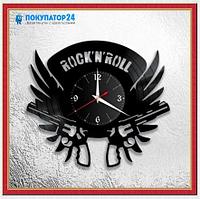 Оригинальные часы из виниловых пластинок "Rock"№ 4, фото 1