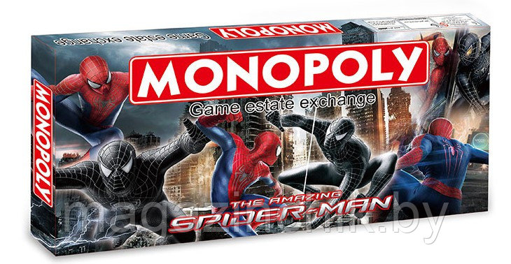 Развивающая игра Монополия Человек-паук 2020-11 - фото 1 - id-p137201634
