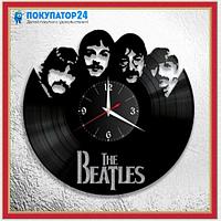 Оригинальные часы из виниловых пластинок "The Beatles"№4