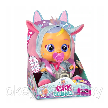 Пупс Cry Babies Jenna Плачущий младенец Джена IMC Toys 91764, фото 2