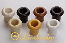 Lindas Втулка для сквозного отверстия  керамическая, коричневая, фото 3