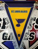 Вымпел St.Louis Blues 40 Х 25 см матерчатый