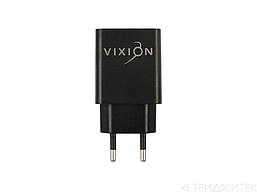 Сетевое зарядное устройство L7 (2-USB, 2.1A) + MicroUSB кабель, 1м, черный (Vixion)