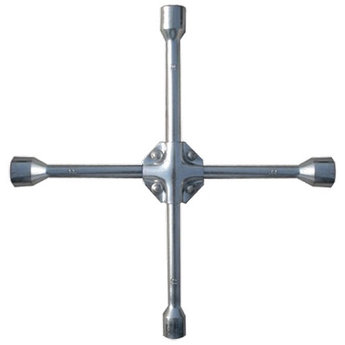 Ключ-крест баллонный, 17 х 19 х 21 х 22 мм, усиленный, толщина 16 мм// MATRIX PROFESSIONAL 14244