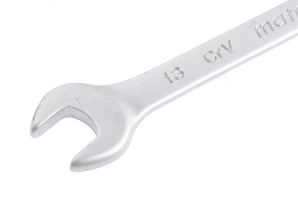 Ключ комбинированный, 13 мм, CrV, матовый хром// MATRIX 15109 - фото 3 - id-p67407764