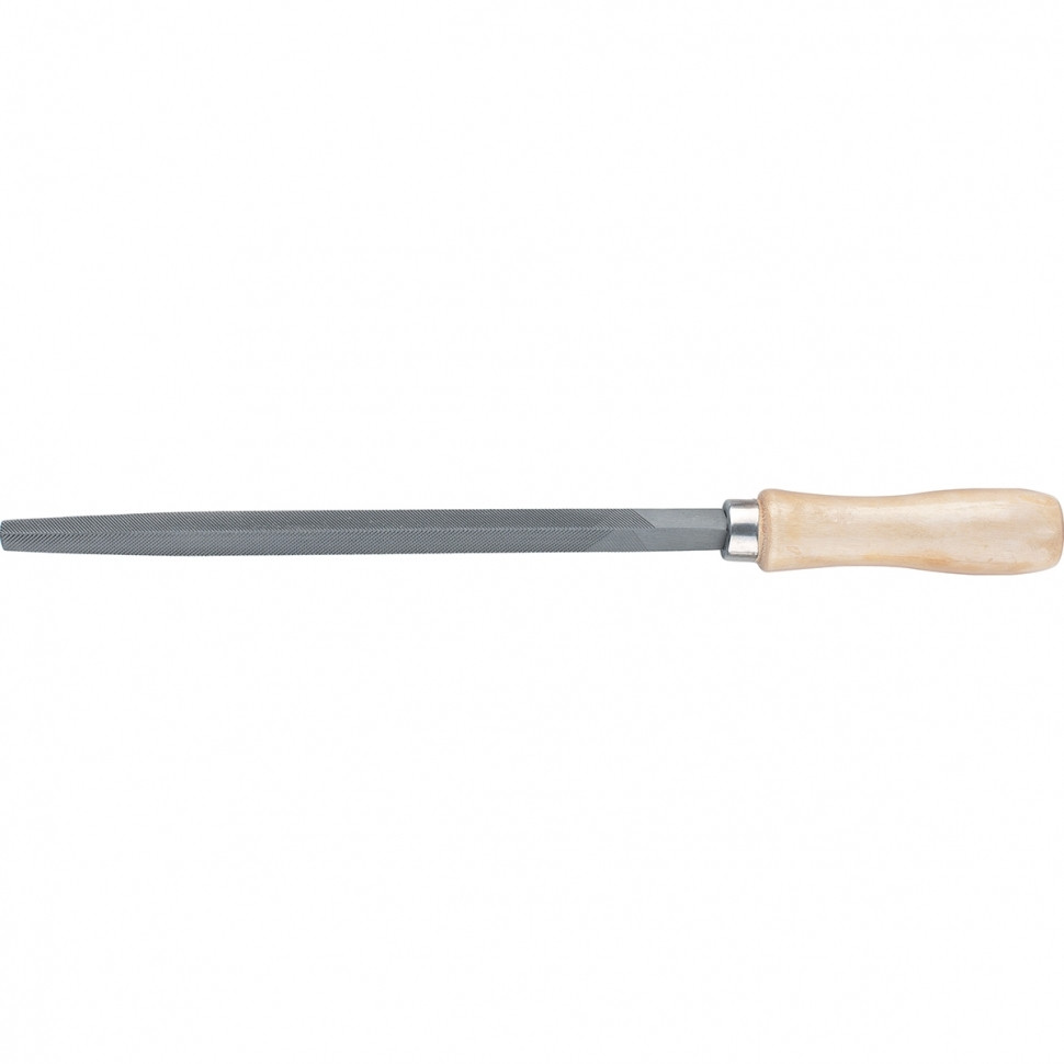 Напильник, 250 мм, трехгранный, деревянная ручка// СИБРТЕХ 16029 - фото 1 - id-p67408003